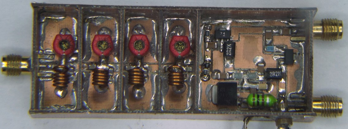 Filtr DDS DDS output filter