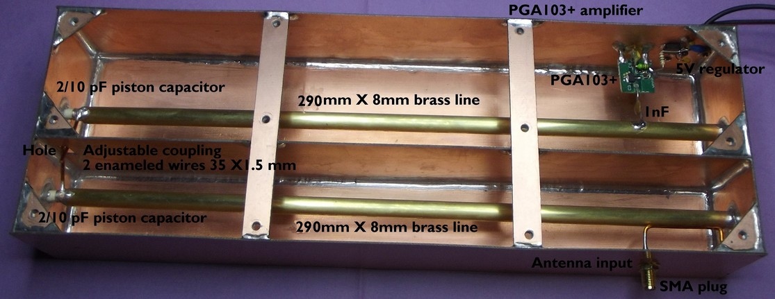 PGA103+ VHF preamp